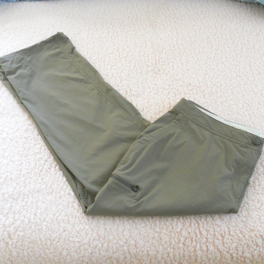 COPY - L.L. Bean 16P Gray Water Repellent Comfort Trail Pants #517001